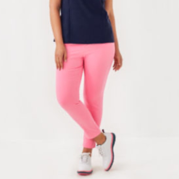 NWT Lilly Pulitzer Luxletic 28" Corso Pant -- Rousseau Pink Size 00 - Picture 1 of 3